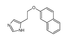 5-(2-naphthalen-2-yloxyethyl)-1H-imidazole Structure