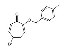 5-bromo-2-(p-tolylmethoxy)tropone Structure