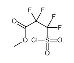 methyl 3-chlorosulfonyl-2,2,3,3-tetrafluoropropanoate Structure