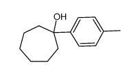 1-(p-tolyl)cycloheptan-1-ol结构式