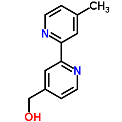 (4'-Methyl-2,2'-bipyridin-4-yl)methanol structure