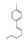 1-(5-iodopent-1-enyl)-4-methylbenzene Structure