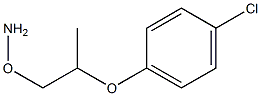 O-(2-(4-chlorophenoxy)propyl)hydroxylaMine Structure