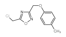 5-氯甲基-3-[(4-甲苯氧基)甲基]-1,2,4-氧二唑图片