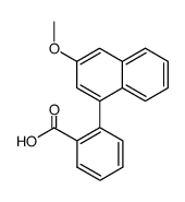 2-(3-methoxy-[1]naphthyl)-benzoic acid Structure