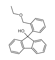 9-(2-ethoxymethyl-phenyl)-fluoren-9-ol Structure