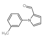 1-(3-METHYLPHENYL)-1H-PYRROLE-2-CARBALDEHYDE structure