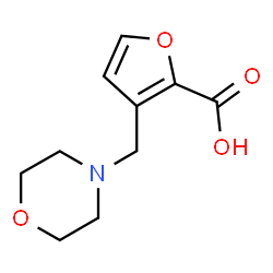3-(吗啉-4-基甲基)呋喃-2-羧酸结构式