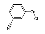 (3-cyanophenyl)zinc(II) chloride结构式