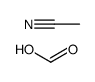 acetonitrile,formic acid结构式