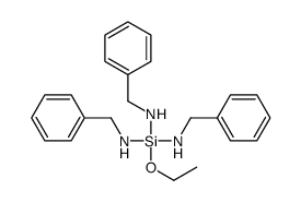 N-[bis(benzylamino)-ethoxysilyl]-1-phenylmethanamine Structure