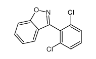 3-(2,6-dichlorophenyl)-1,2-benzoxazole结构式