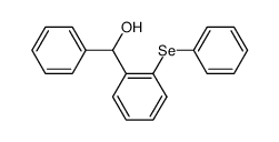 phenyl[o-(phenylseleno)phenyl]methanol Structure