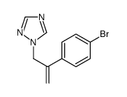 1-[2-(4-bromophenyl)prop-2-enyl]-1,2,4-triazole Structure