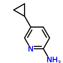 5-Cyclopropylpyridin-2-amine Structure