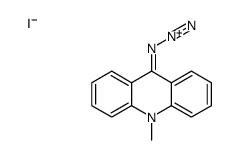 9-azido-10-methylacridin-10-ium,iodide Structure