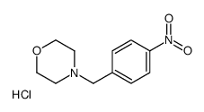 4-(4-Nitrobenzyl)morpholine hydrochloride结构式