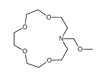 N-METHOXYMETHYLAZA-15-CROWN-5结构式