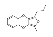 1-methyl-3-propylfuro[3,4-b][1,4]benzodioxine Structure