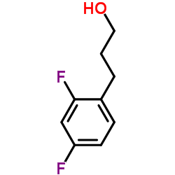 3-(2,4-Difluorophenyl)-1-propanol结构式
