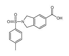 2-甲苯磺酰异吲哚啉-5-羧酸结构式