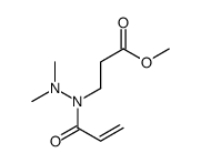 methyl 3-[dimethylamino(prop-2-enoyl)amino]propanoate Structure