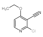 2-氯-4-乙氧基烟腈结构式