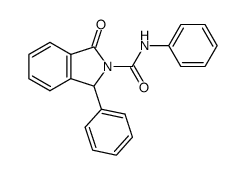 1-oxo-3-phenyl-1,3-dihydro-isoindole-2-carboxylic acid anilide Structure