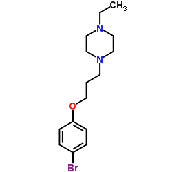 1-[3-(4-Bromophenoxy)propyl]-4-ethylpiperazine structure