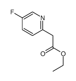 ethyl 2-(5-fluoropyridin-2-yl)acetate structure