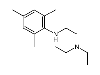 N',N'-diethyl-N-(2,4,6-trimethylphenyl)ethane-1,2-diamine结构式