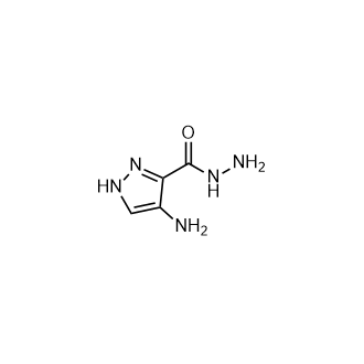 4-Amino-1H-pyrazole-5-carbohydrazide Structure