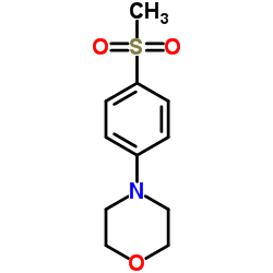 4-(4-Methanesulfonyl-phenyl)-morpholine structure