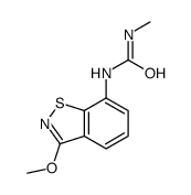 1-(3-methoxy-1,2-benzothiazol-7-yl)-3-methylurea结构式