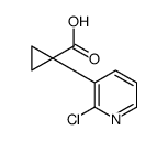 1-(2-chloropyridin-3-yl)cyclopropane-1-carboxylic acid Structure