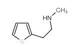 METHYL-(2-THIOPHEN-2-YL-ETHYL)-AMINE structure