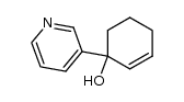 1-(pyridin-3-yl)cyclohex-2-enol Structure