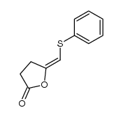 (E)-4-(phenylthiomethylene)butan-4-olide结构式