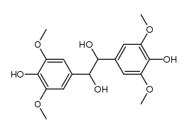 3,5,3',5'-tetramethoxy-bibenzyl-4,α,4',α'-tetraol结构式