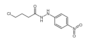 4-chloro-N'-(4-nitrophenyl)butanehydrazide Structure