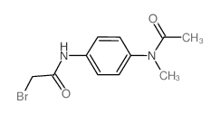 N-{4-[Acetyl(methyl)amino]phenyl}-2-bromoacetamide Structure