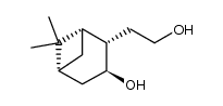 (1S,2S,3S,5R)-2-(2-hydroxyethyl)-6,6-dimethylbicyclo[3.1.1]heptan-3-ol Structure