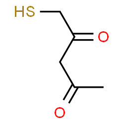 2,4-Pentanedione, 1-mercapto- (9CI)结构式