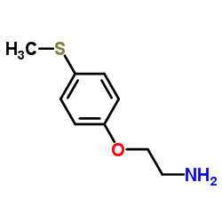 2-[4-(Methylsulfanyl)phenoxy]ethanamine Structure