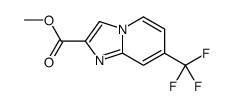 methyl 7-(trifluoromethyl)imidazo[1,2-a]pyridine-2-carboxylate结构式