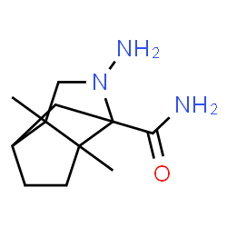 4-AMINO-6,7-DIMETHYL-4-AZATRICYCLO[4.3.0.0(3,7)]NONANE-3-CARBOXAMIDE Structure