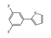 2-(3,5-difluorophenyl)thiophene Structure