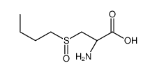 L-ALANINE, 3-[(R)-BUTYLSULFINYL]-结构式