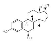 6α-羟基雌二醇结构式