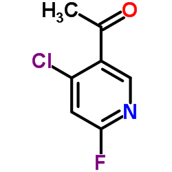 Methyl 4-chloro-6-fluoronicotinate structure